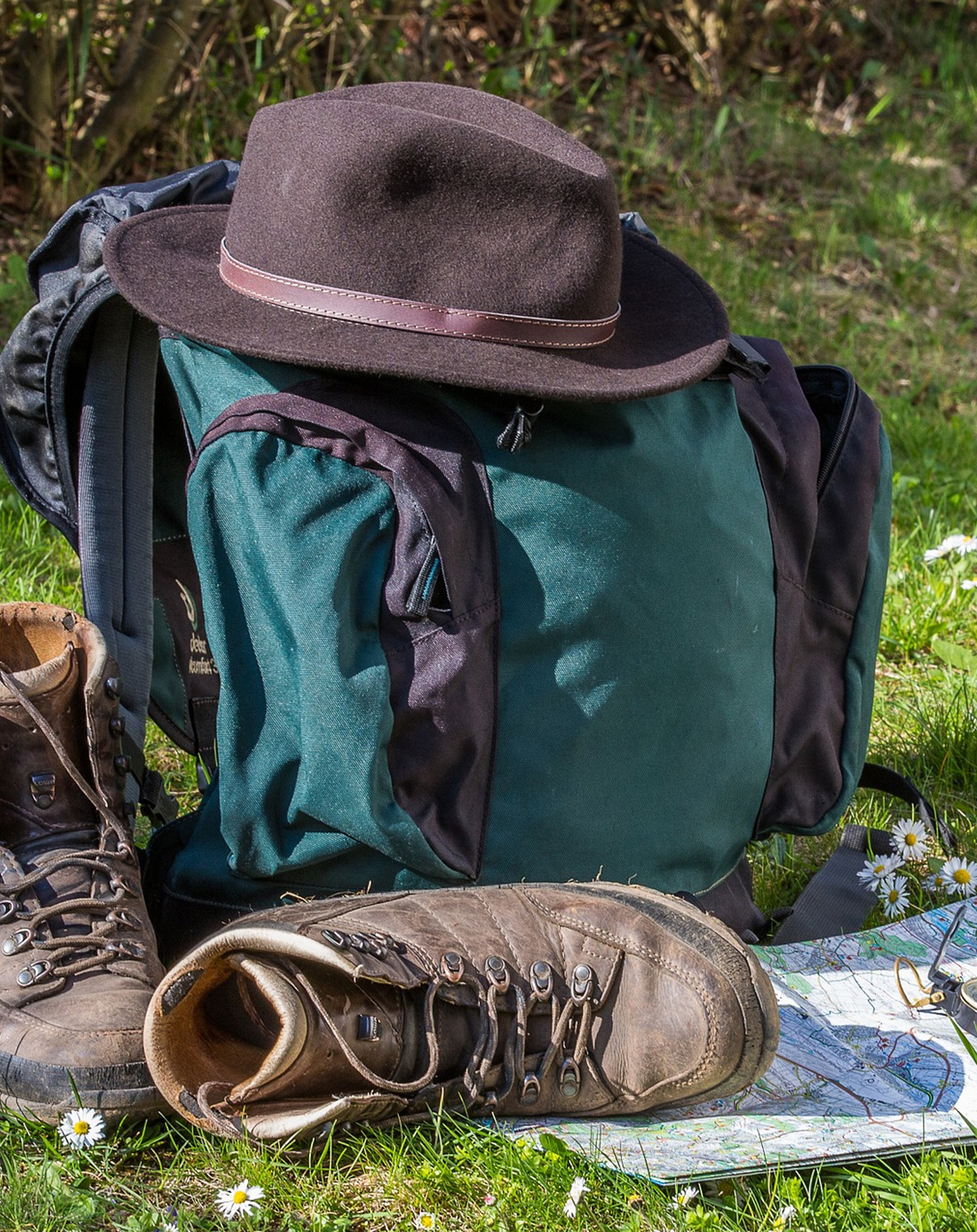 Wandern am Santower See