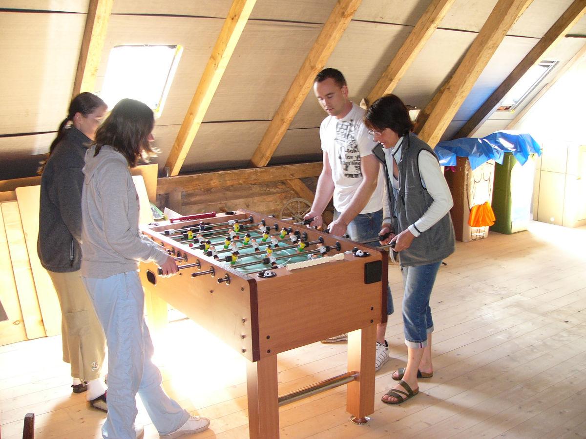 Tischfussball im Peerstall